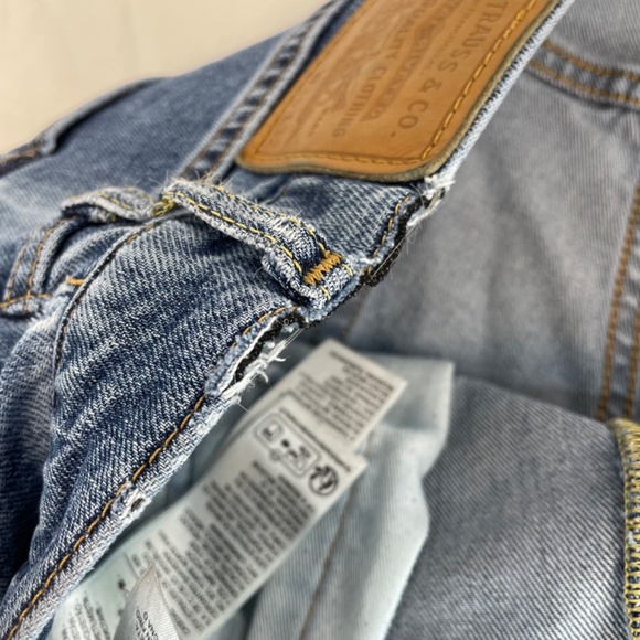 Levi’s Vintage Premium 511 Straight Leg Jeans Men’s Size 34/36x32 - Picture 8 of 16